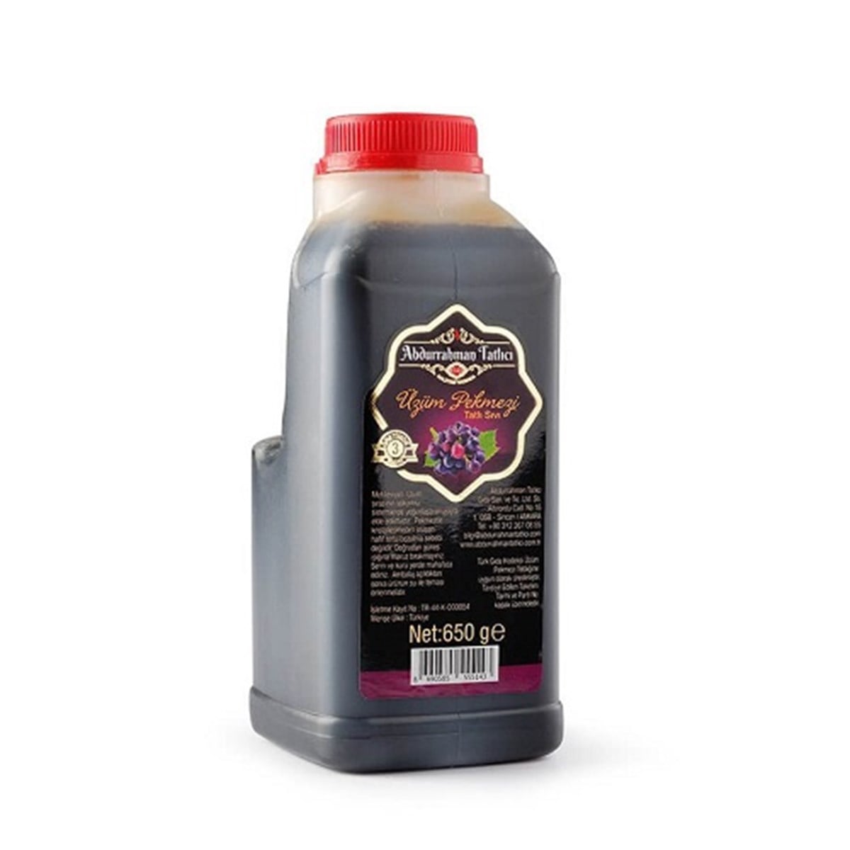AB RAHMAN TAT 650 G ÜZÜM PEKMEZ
