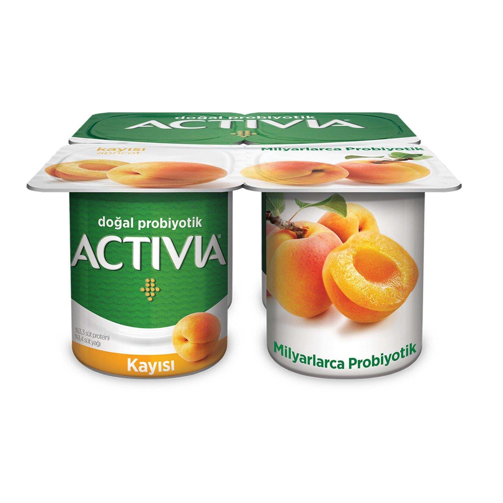 DANONE ACTIVIA 4X110GR KURU KAYISI KL 1*6