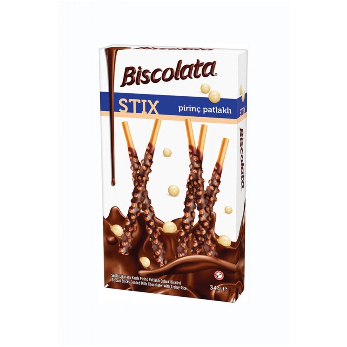 Şölen Biscolata Stıx Pirinç Patlaklı 34 gr