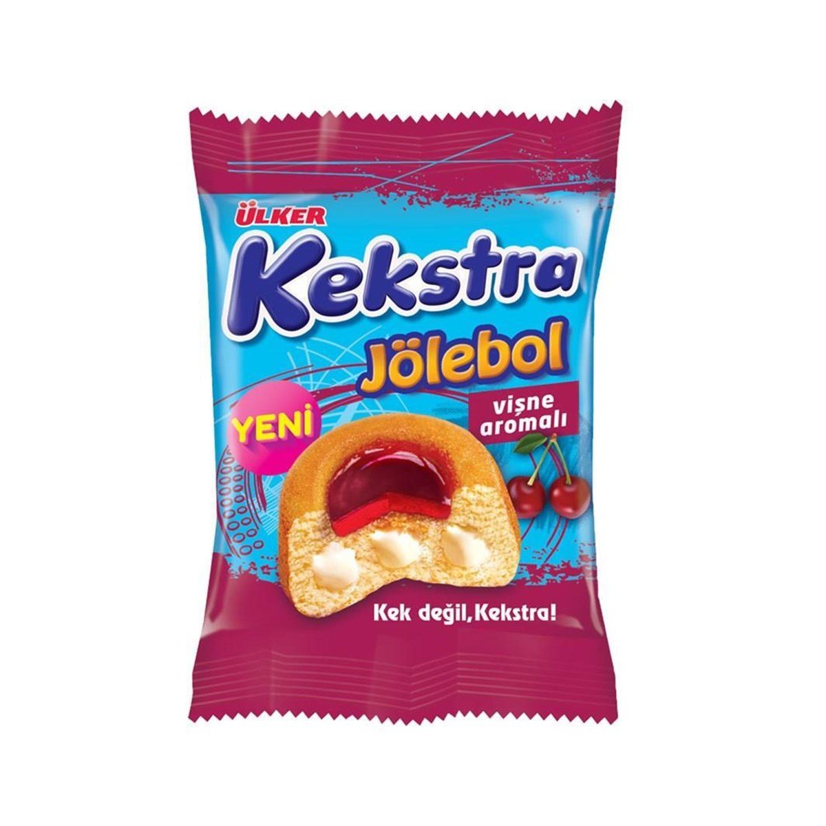 ÜLKER KEKSTRA JÖLEBOL VISNELI 40 GR 1*24