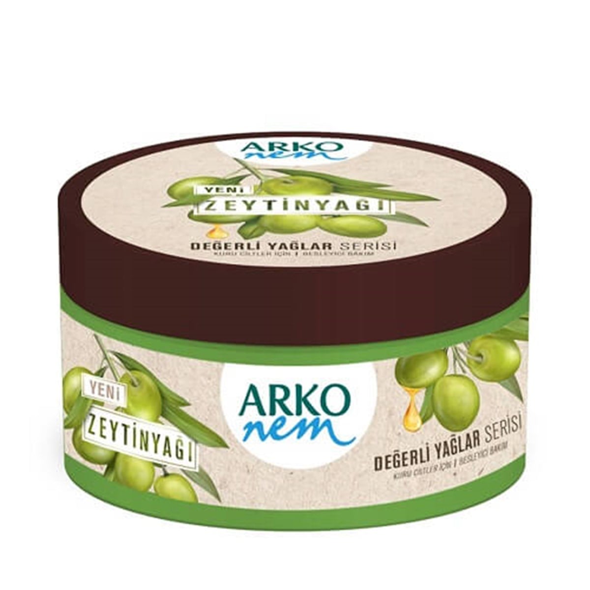ARKO NEM ZEYTİNYAĞI BESLEYİCİ BAKIM KREMİ 250ML