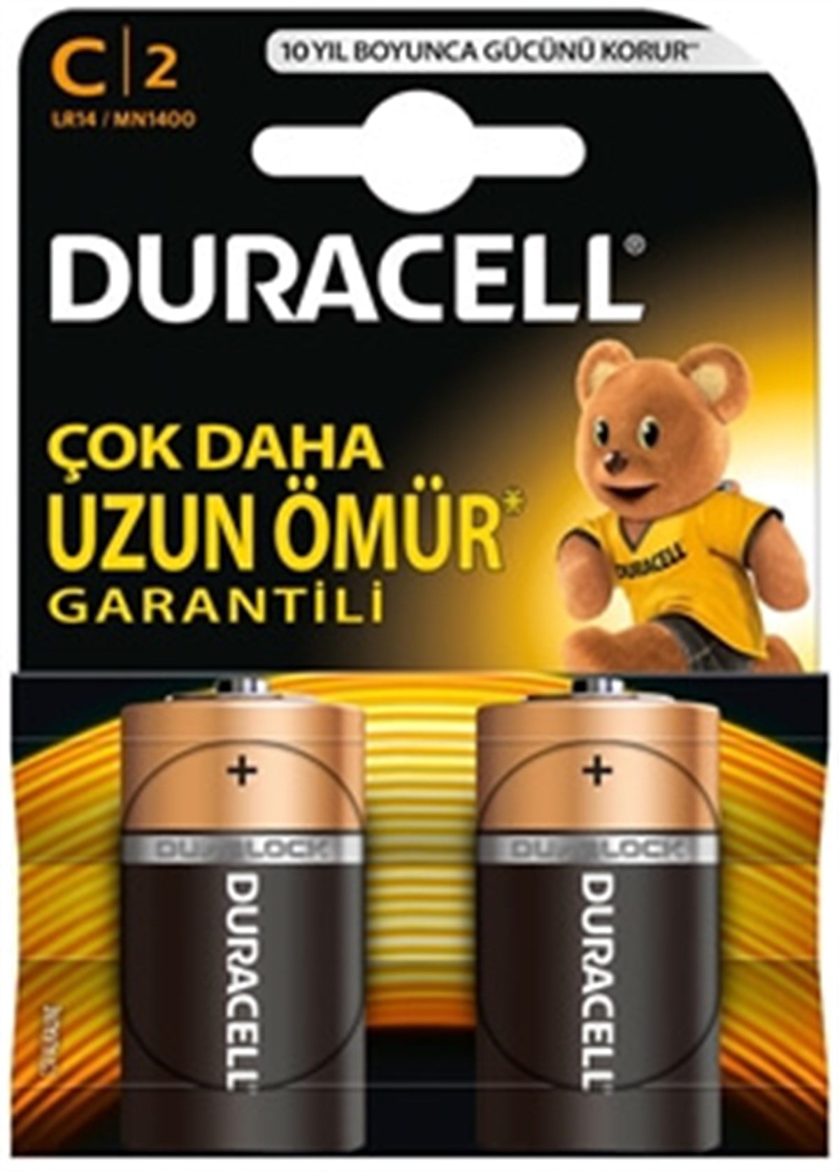 DURACELL ORTA PIL 2 LI ASKILI