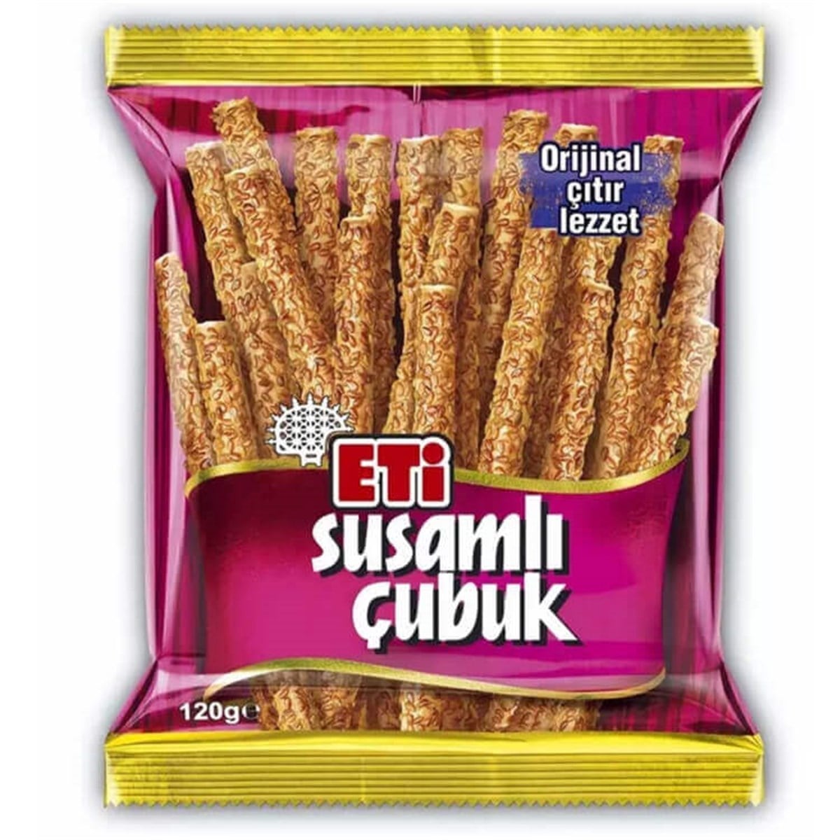 ETI SUSAMLI ÇUBUK KRAKER 120GR KL 1*18