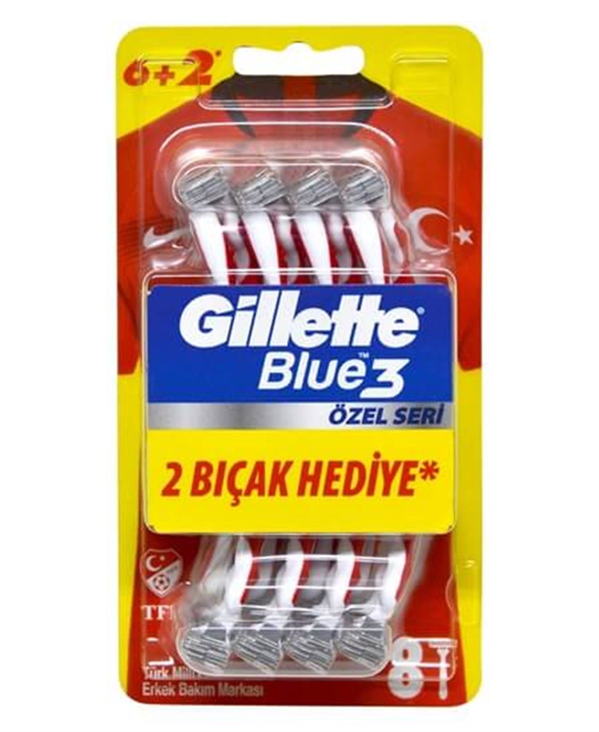 GILLETTE BLUE III POSET RESTGE 8 LI