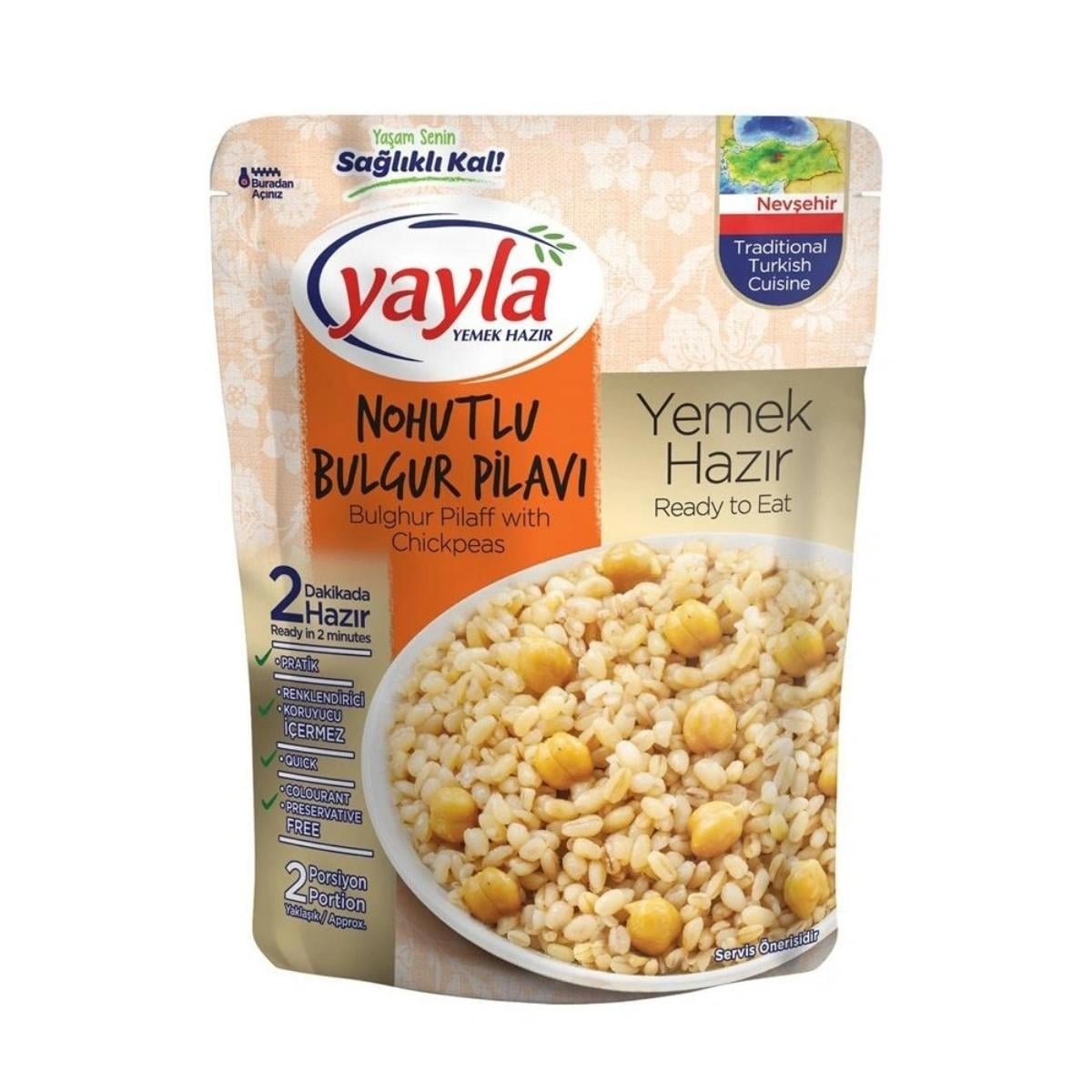 YAYLA NOHUTLU BULGUR PILAVI 250 GR