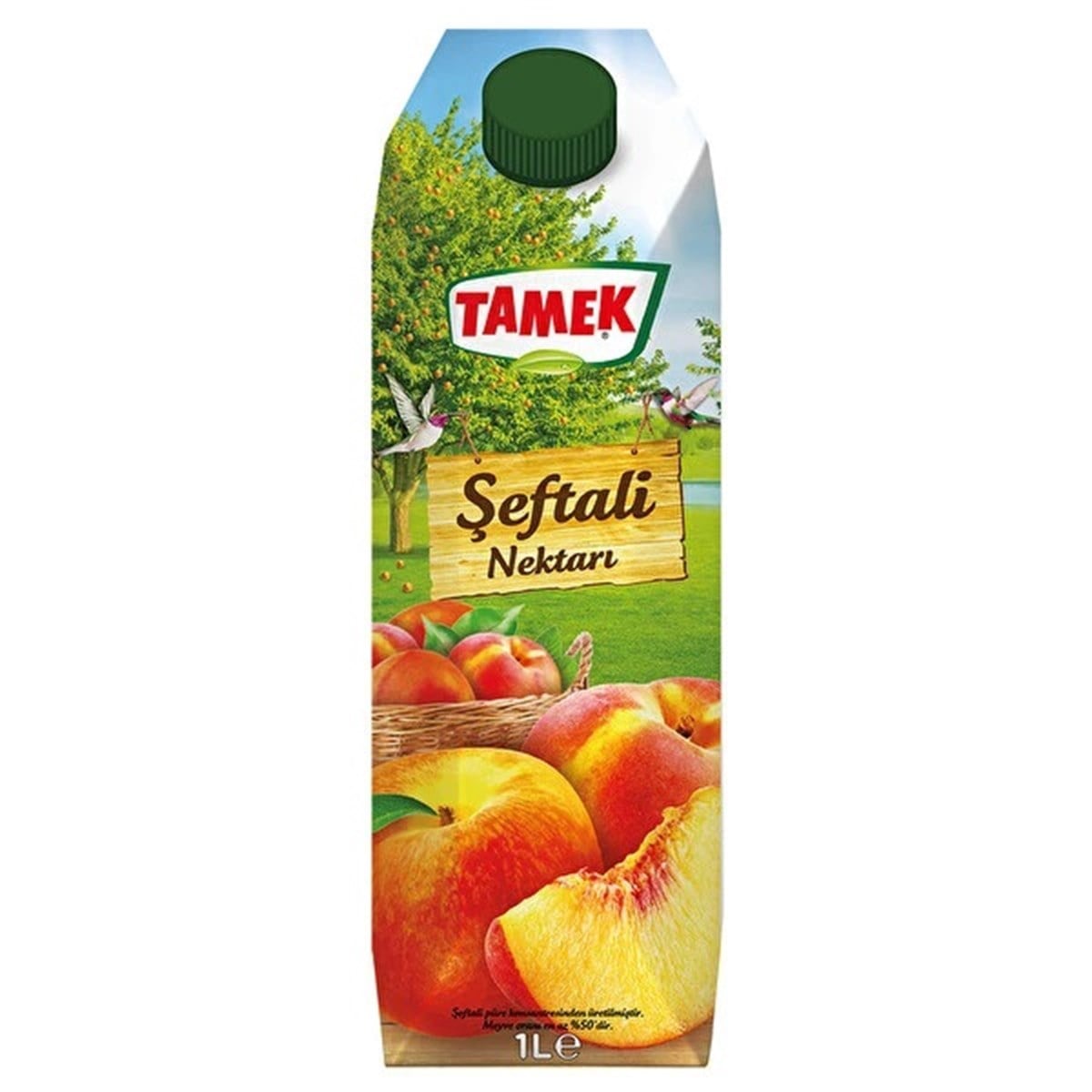 TAMEK MEYVE NEKTARI 1 LT SEFTALI 