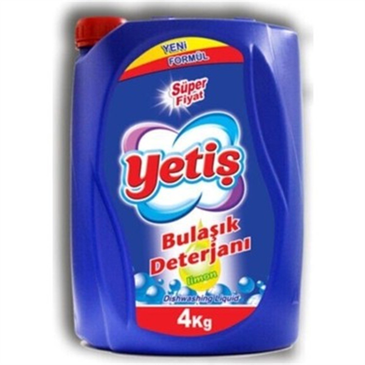 YETIS SIVI BULASIK DETERJANI 4 KG LIMON ELMA
