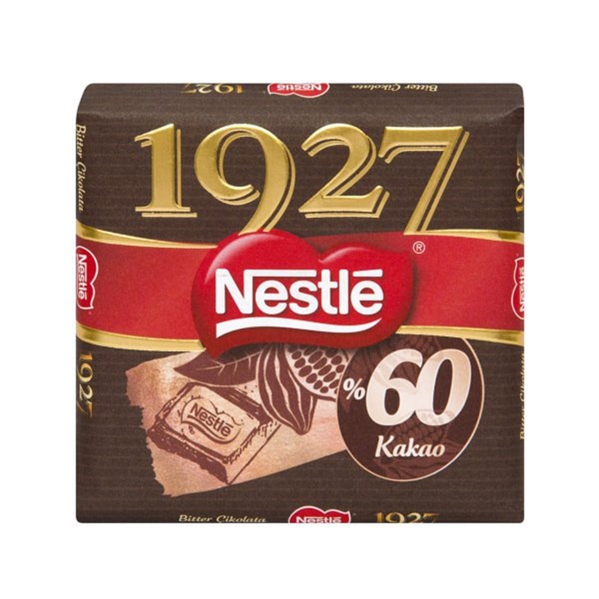 NESTLE 1927 BITTER ÇIKOLATA KARE %60 KAKAO 