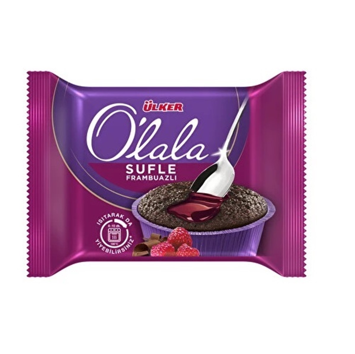 ÜLKER OLALA SUFLE FRAMBUAZLI KEK 70 GR KL :1*12