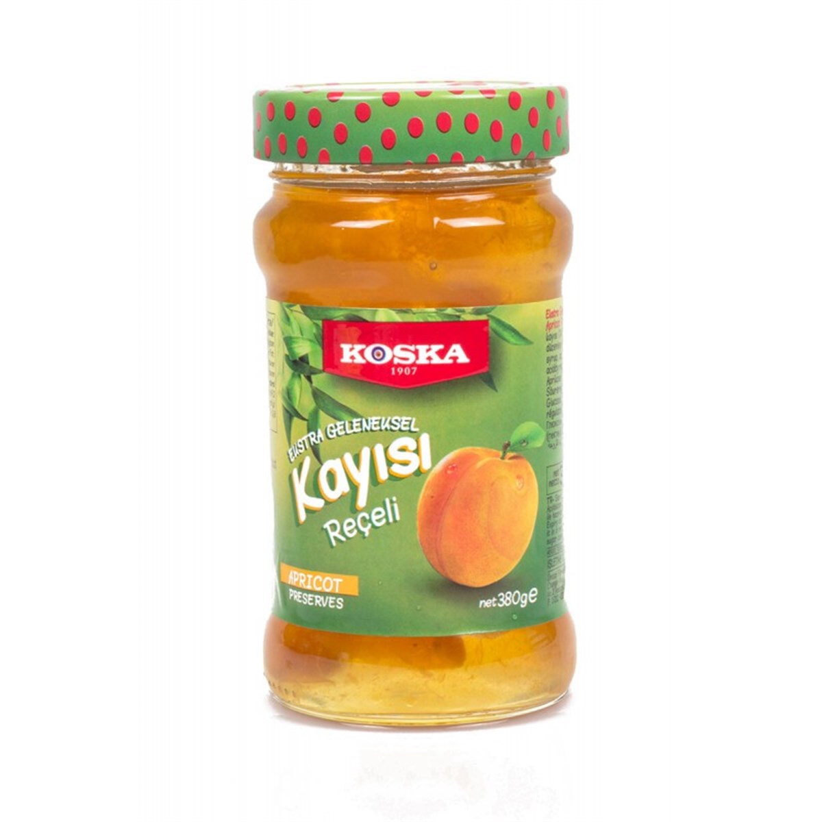 KOSKA REÇEL 380 GR KAYISI