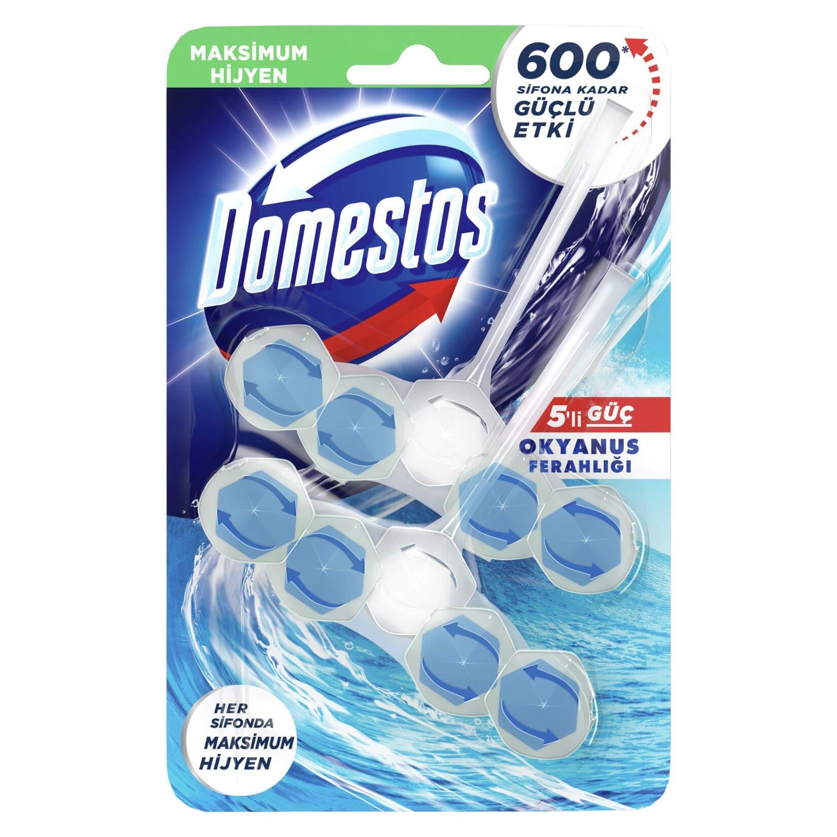 DOMESTOS WC BLOK 2 LI PAKET OKYANUS-5 LI DOYPACK