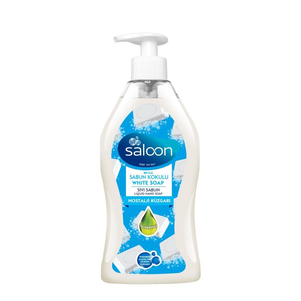 SALOON SIVI SABUN 400 ML BEYAZ