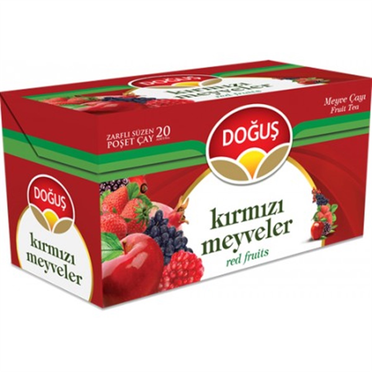 DOĞUŞ KIRMIZI MEYVELER POŞET ÇAY 20Lİ