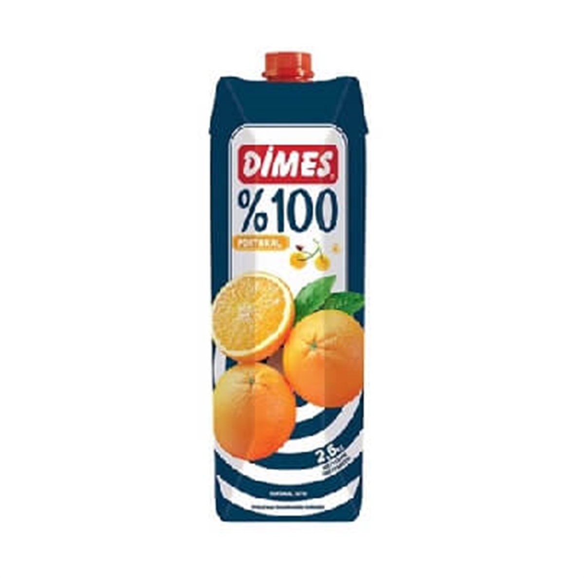 DIMES M SUYU 1 LT %100 PORTAKAL SUYU*12
