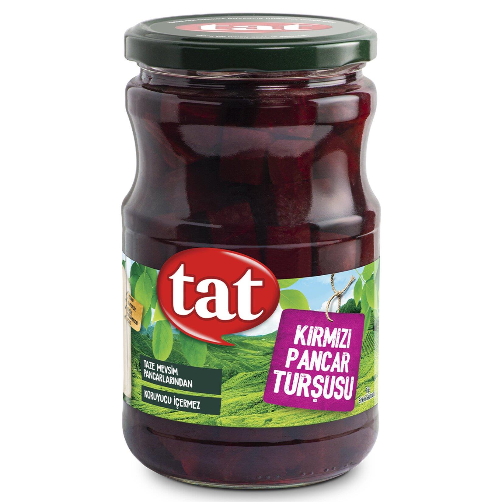 Tat Kırmızı Pancar Turşusu 680 Gr