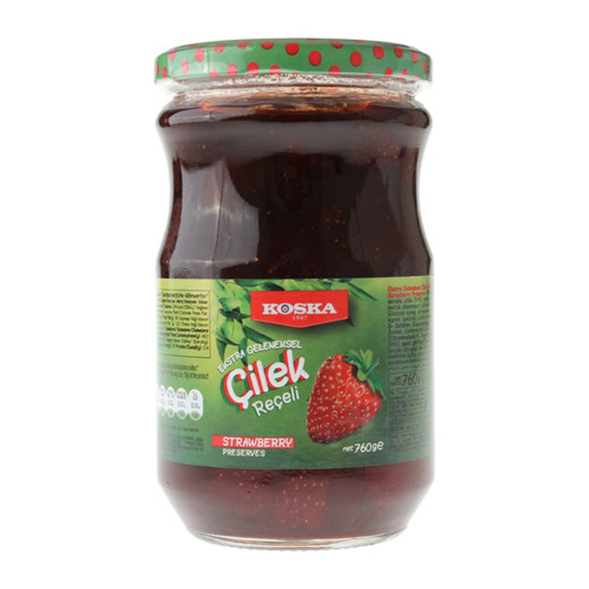 KOSKA REÇEL 760GR ÇILEK