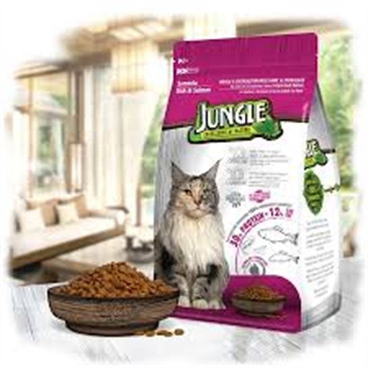 M JUNGLE 1,5 KG KISIR KEDI MAMASI SOMONLU 1*6