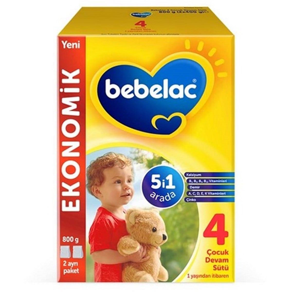 Bebelac 4 Numara 800g Devam Sütü Mama