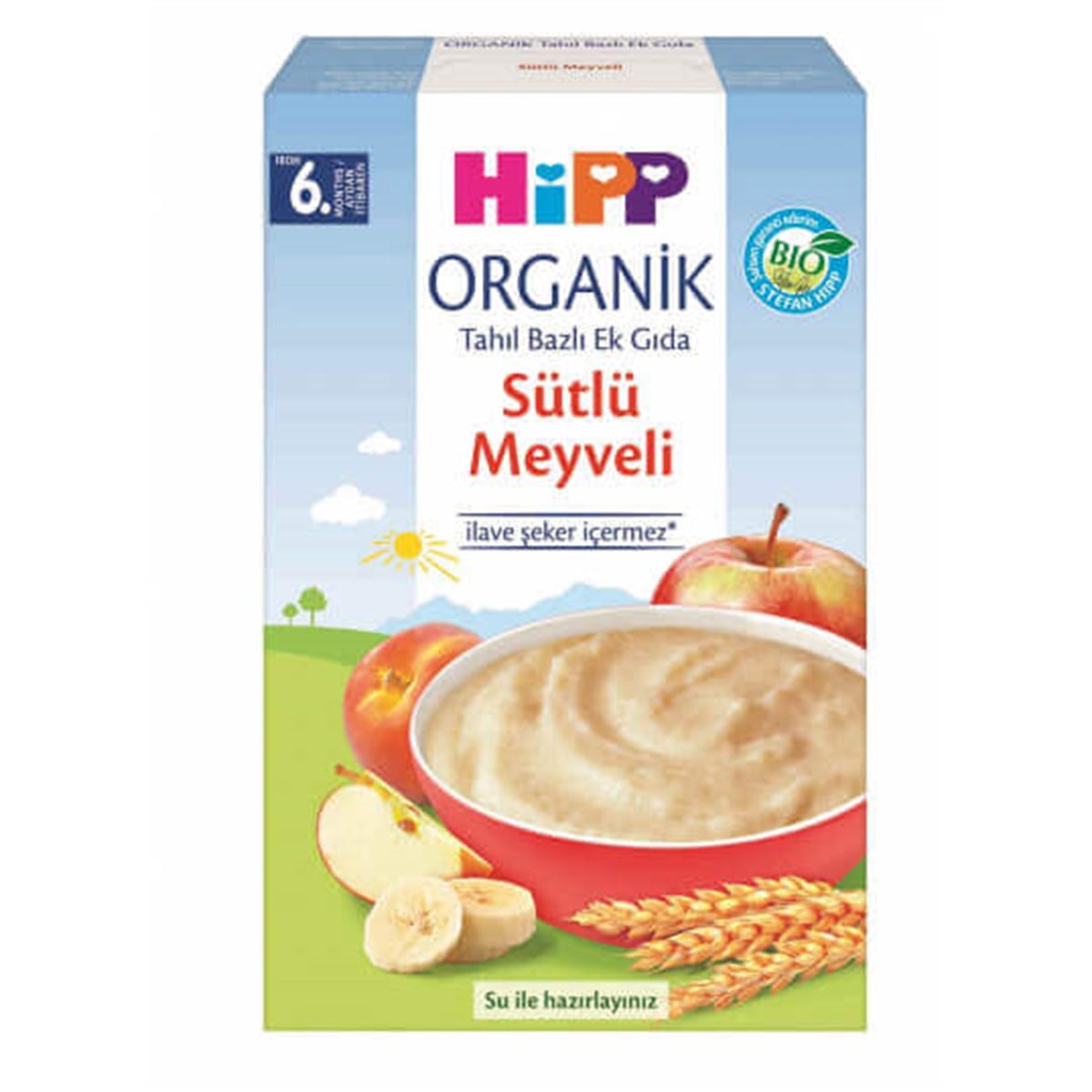 Hipp Mama 250g Organik Tahıl Bazlı Ek Gıda Sütlü Meyveli