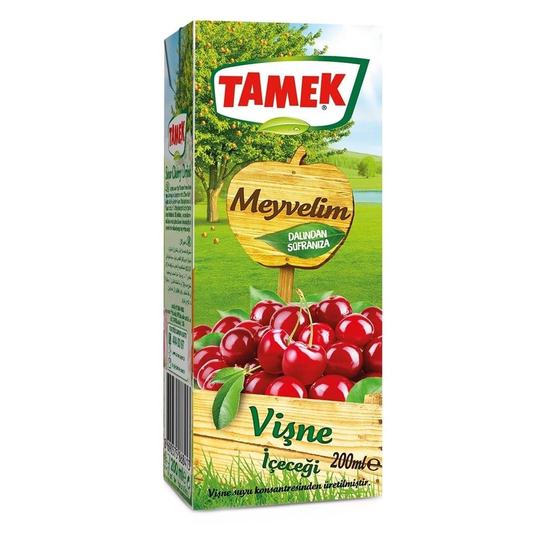 Tamek Meyvelim Vişne Meyve Suyu 200ml