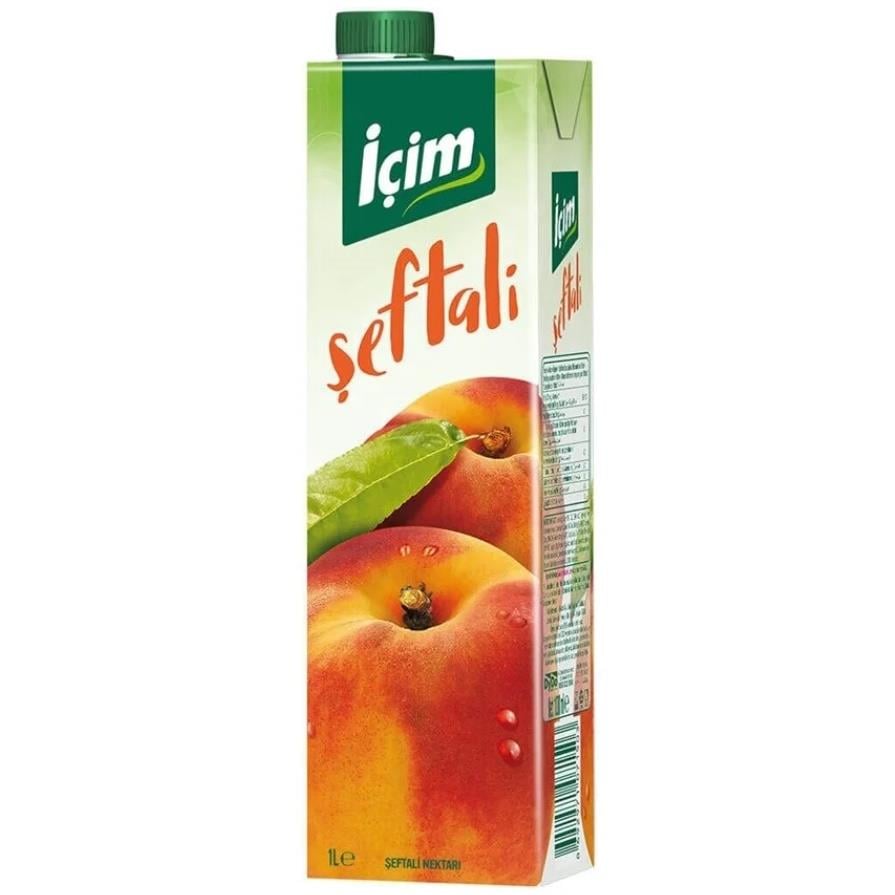 Ülker İçim Şeftali 1L Meyve Suyu
