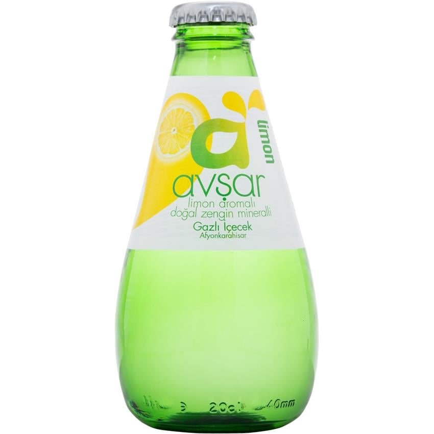 Avşar Doğal Maden Suyu Limon 200cc Meyveli Soda
