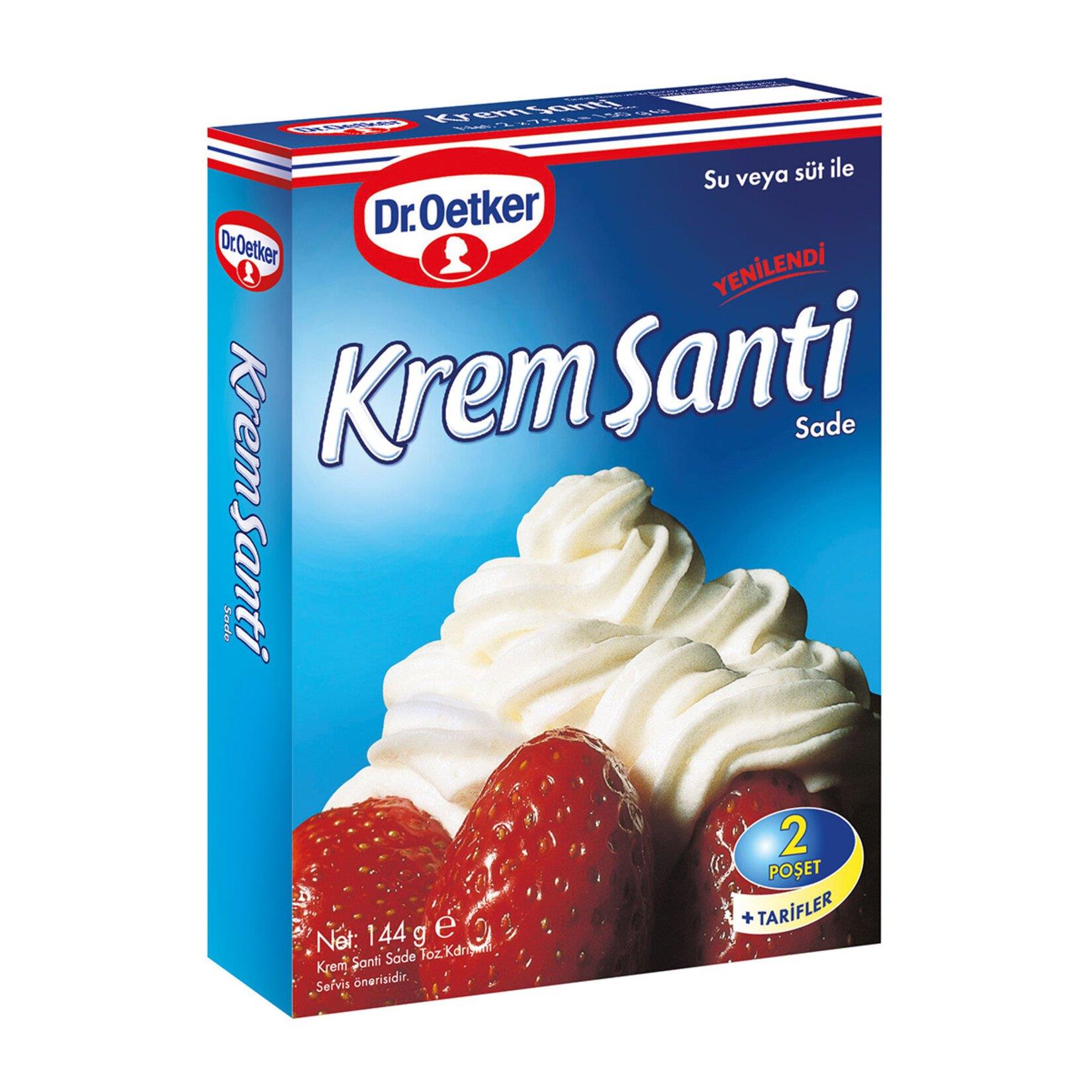 Dr Oetker Krem Şantii 144g Sade