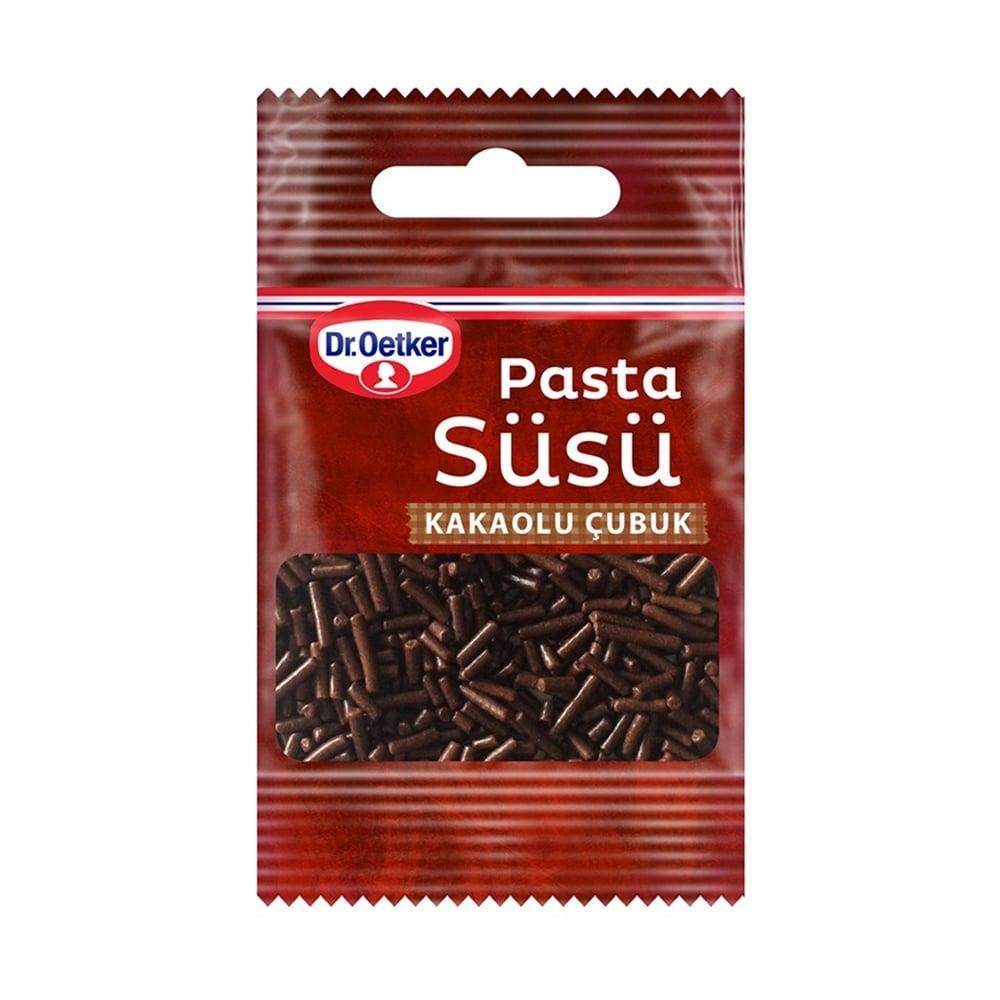 Dr Oetker Pasta Süsü 10g Kakaolu Şekerli Çubuk