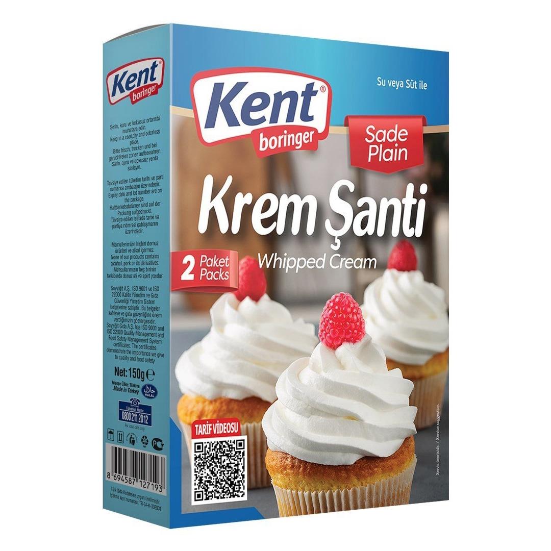 Kent Boringer Krem Şanti Sade 150g