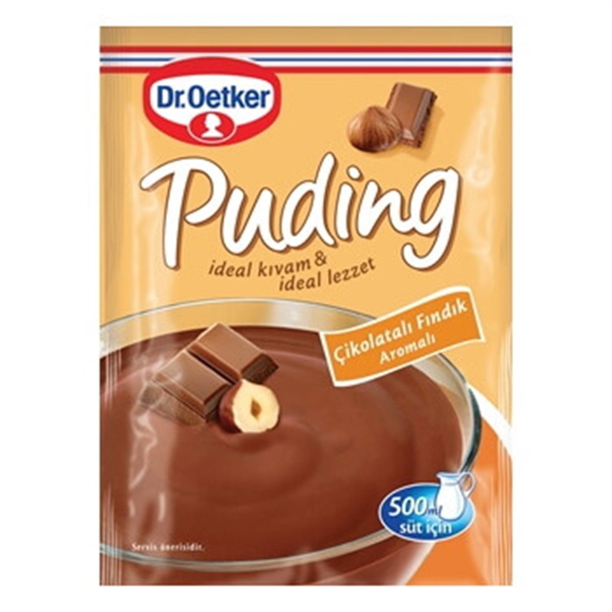 Dr Oetker Puding 102g Çikolatalı Fındıklı