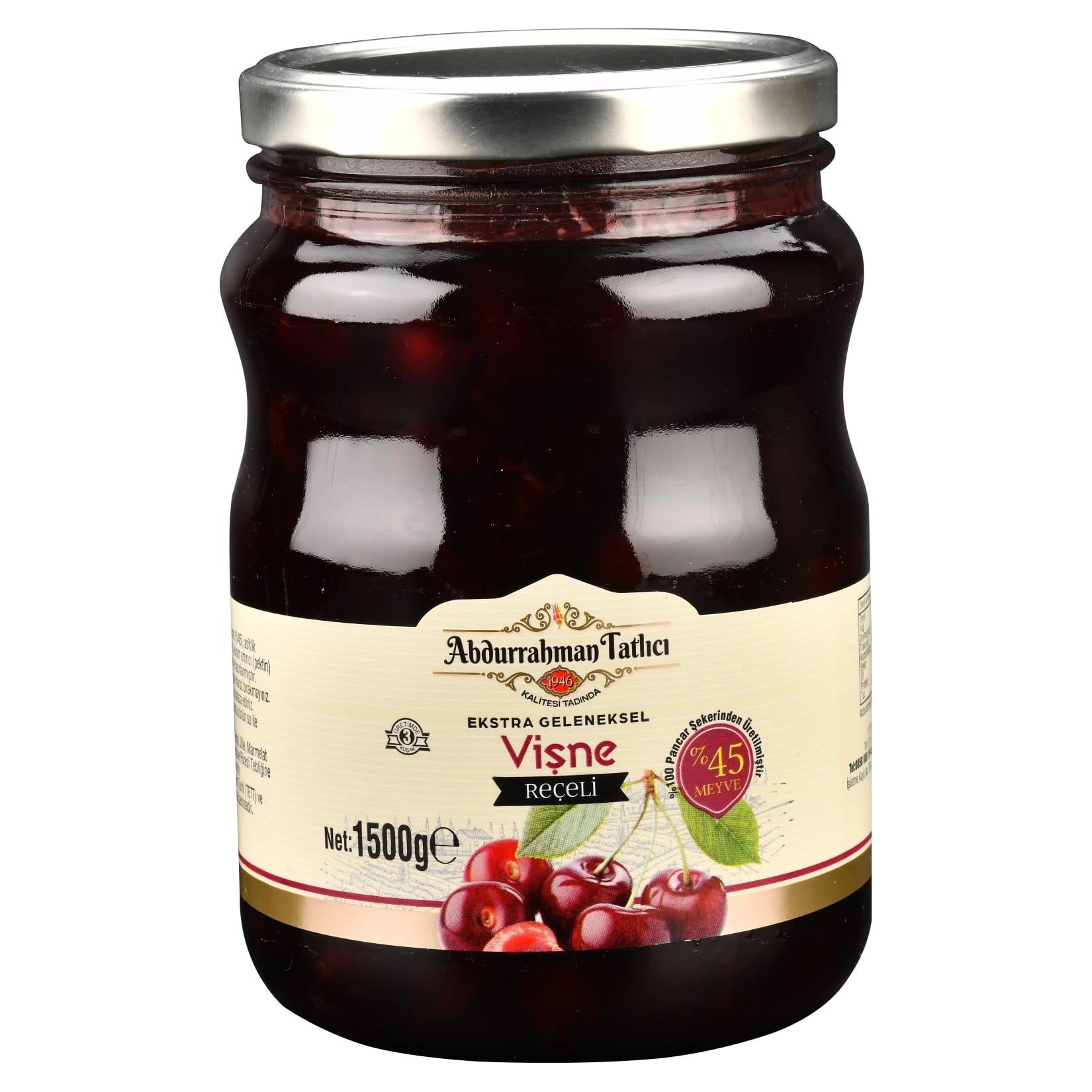 Abdurrahman Tatlıcı Vişne Reçeli 1500g Geleneksel
