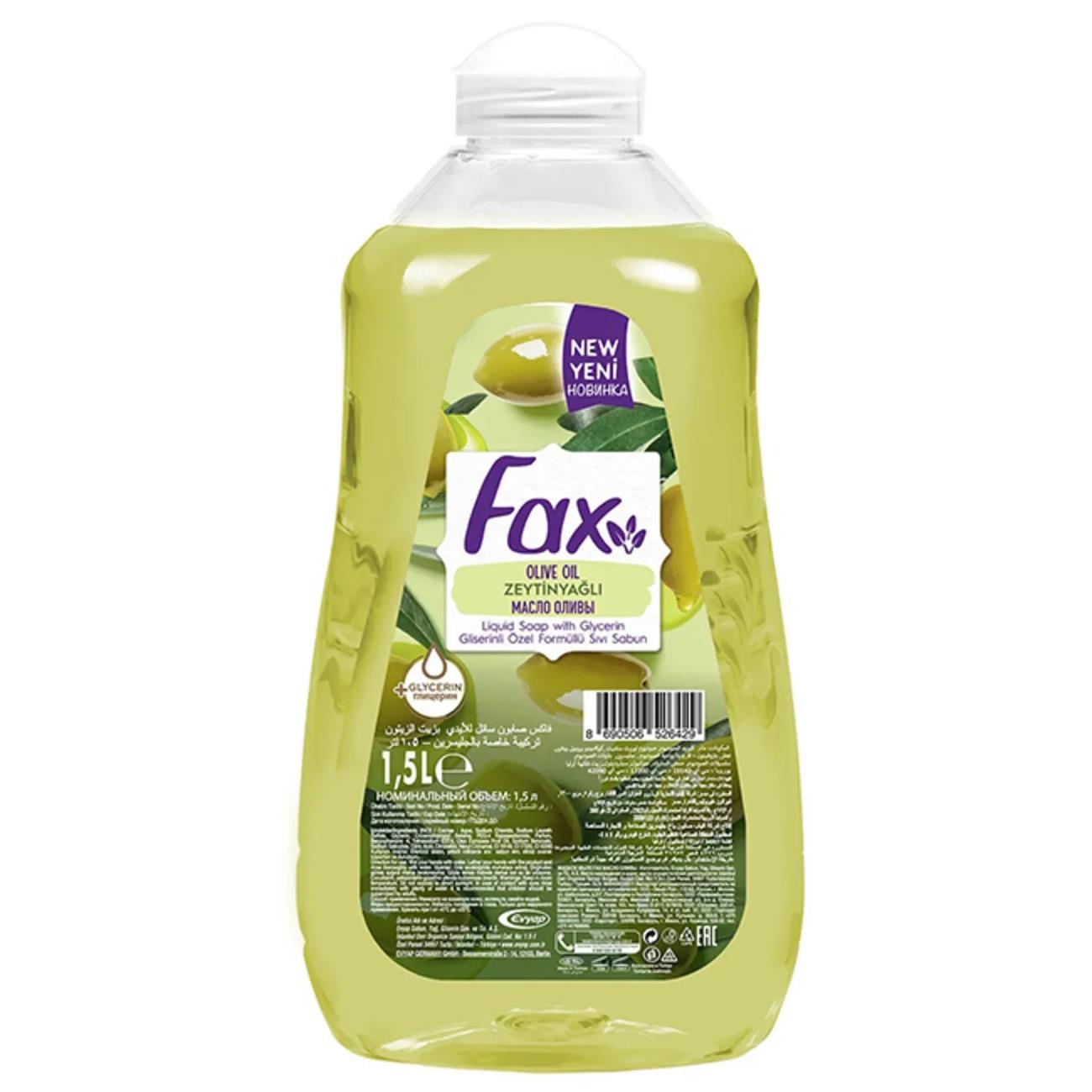 Fax Sıvı Sabun Zeytinyağlı 3lt