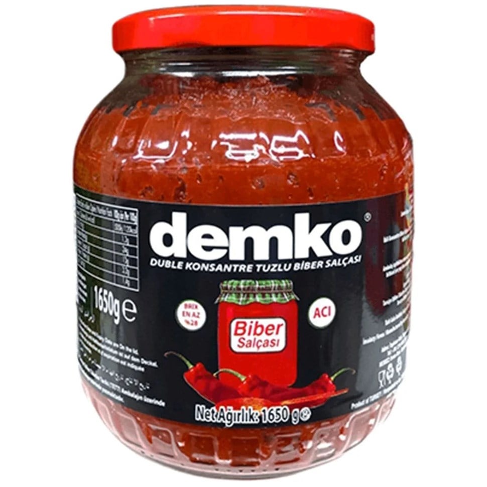 Demko Acı Biber Salçası 1650Gr