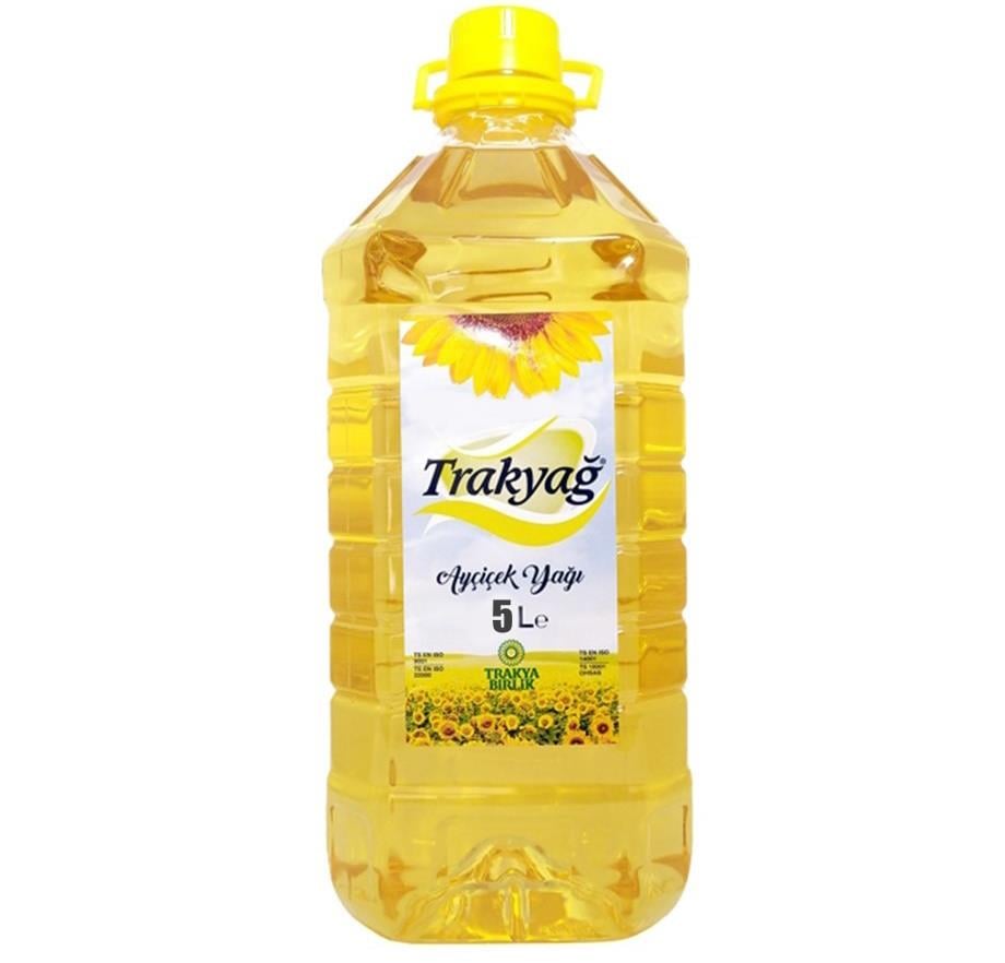 Trakyağ Ayçiçek Yağı 5L