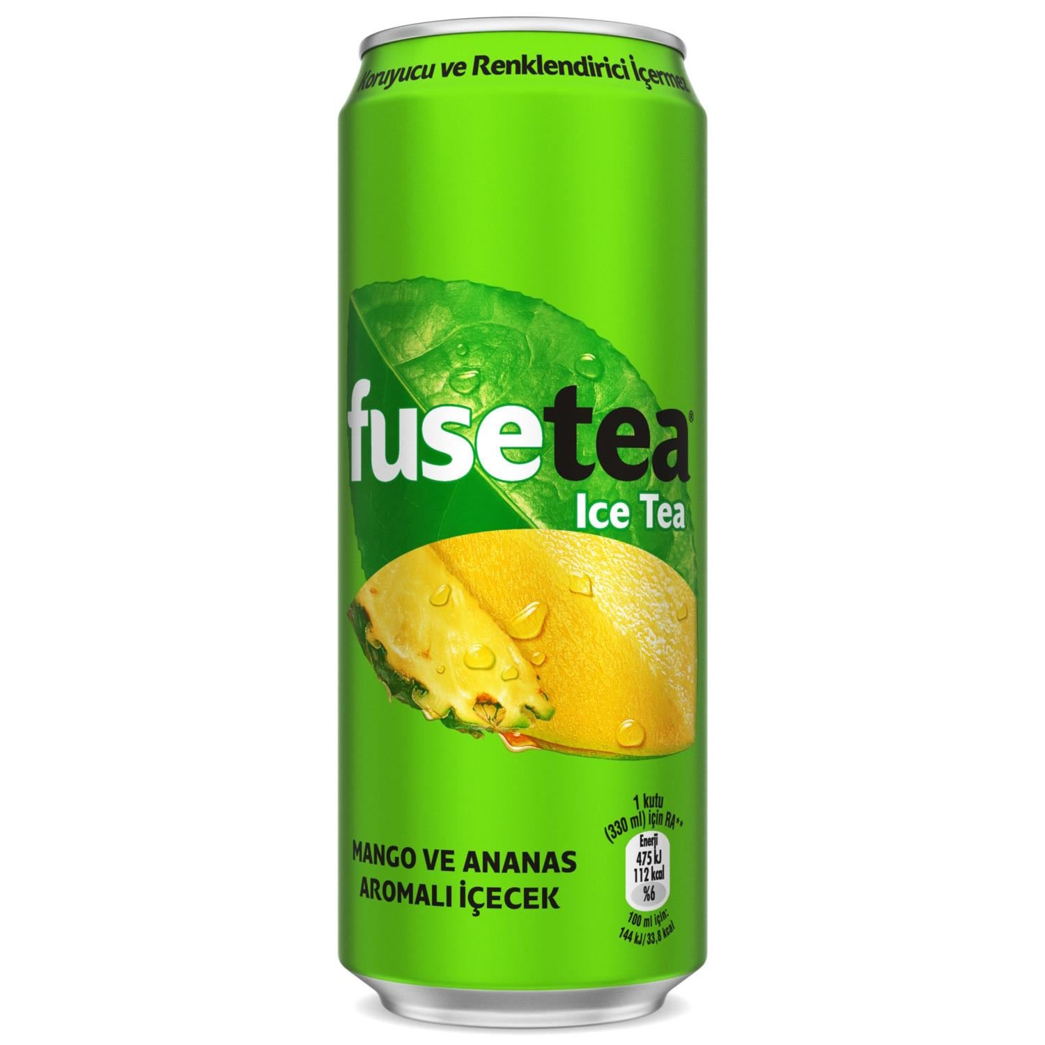 Fuse Tea ice Tea 330ml Mango ve Ananas Aromalı