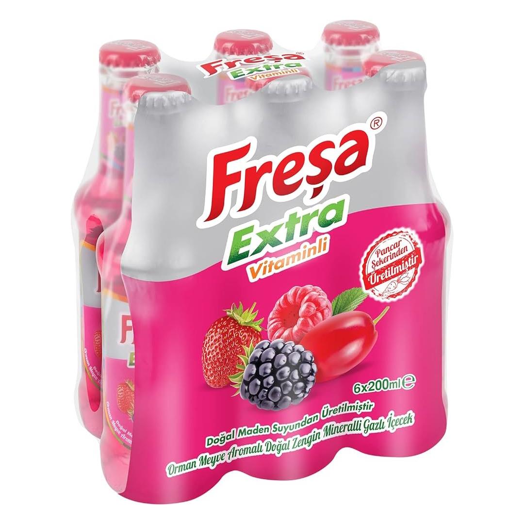 Freşa Extra Orman Meyveleri 6x200ml Meyveli Soda