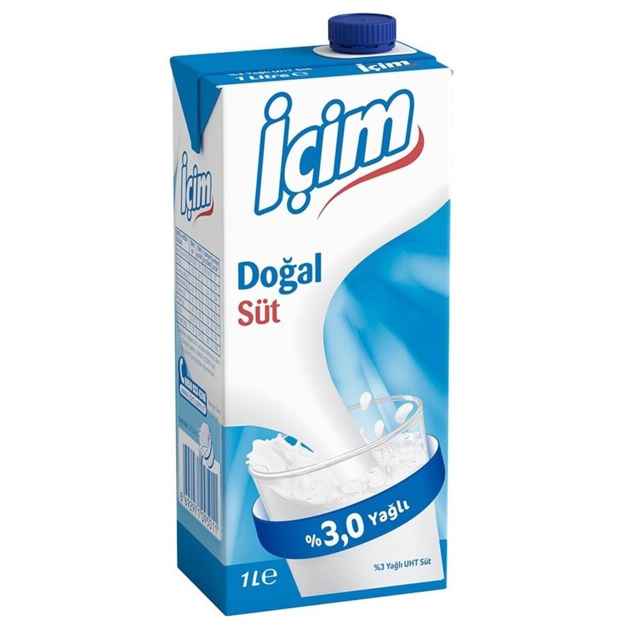 İçim Süt 1L Tam Yağlı