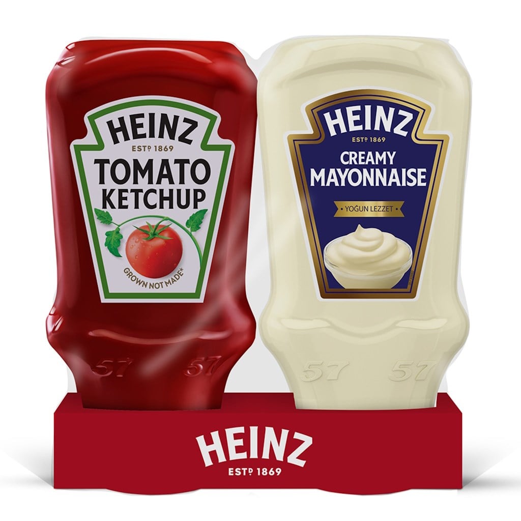 HEINZ KETÇAP 375GR -  MAYONEZ 330 GR 2LI SET