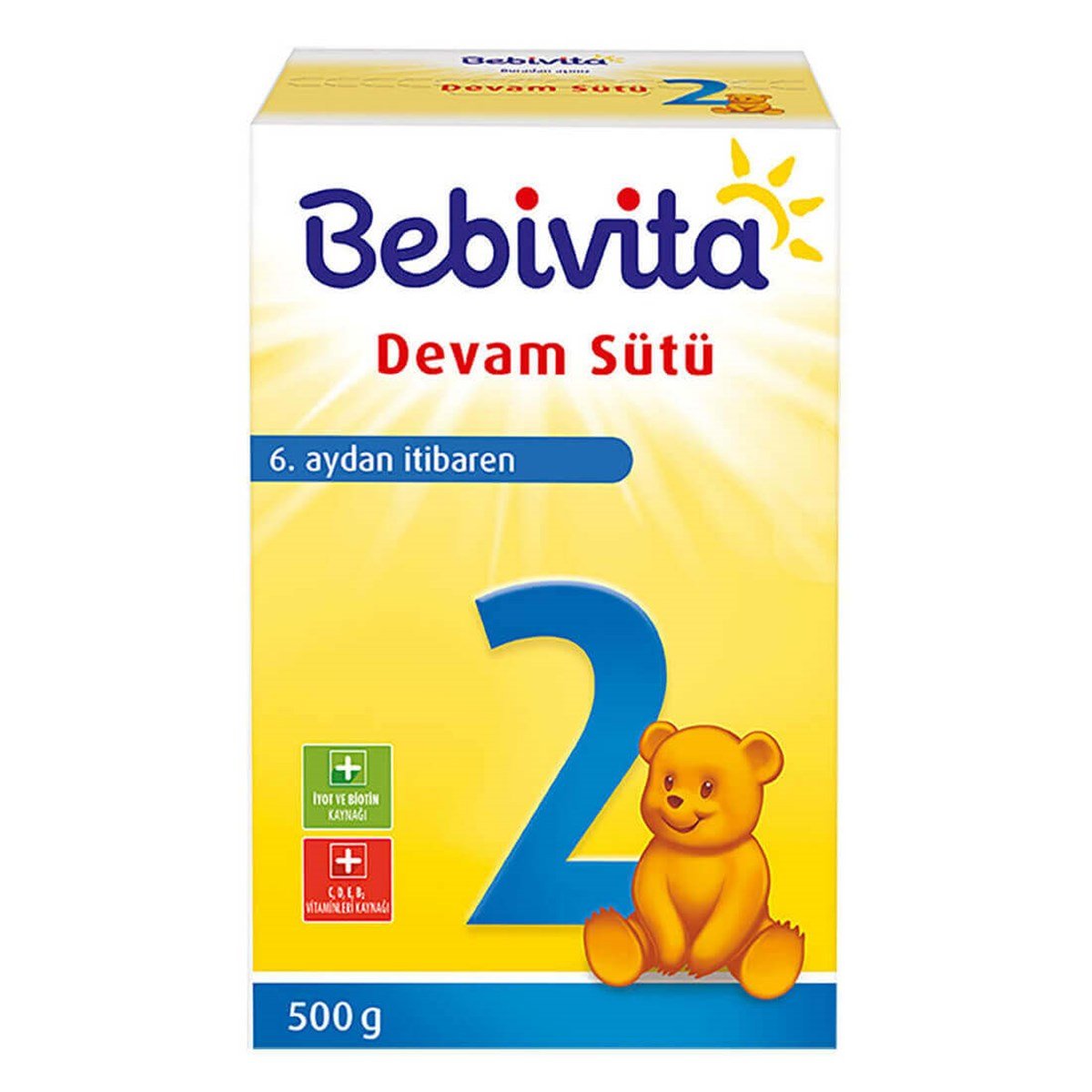 HIPP MAMA BEBIVITA 500 GR BEBEK SÜTÜ NO:2*4