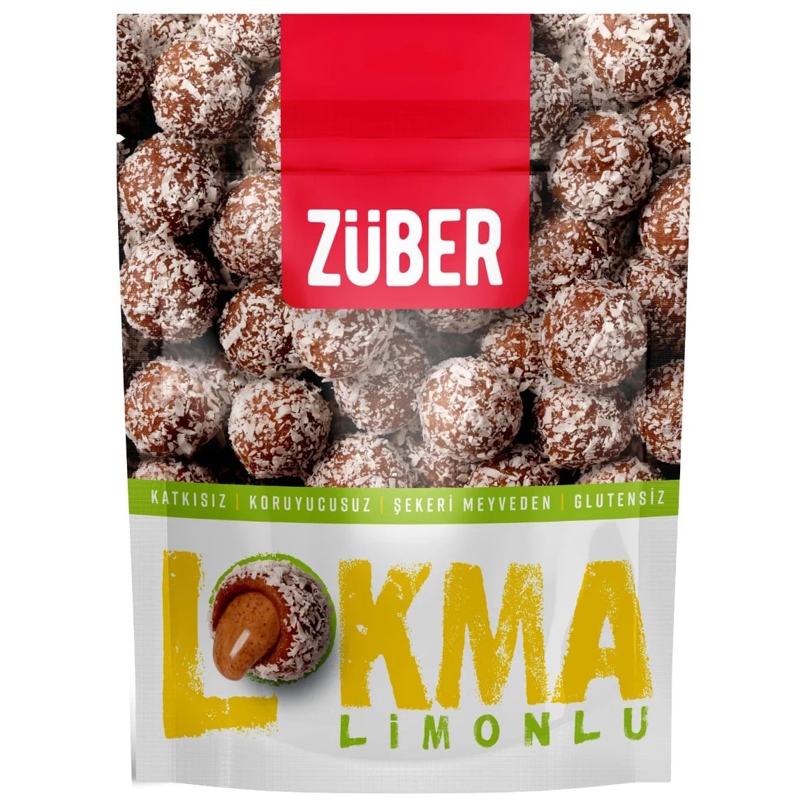 ZUBER LOKMA LIMONLU BADEM EZMELI 96 GR*12