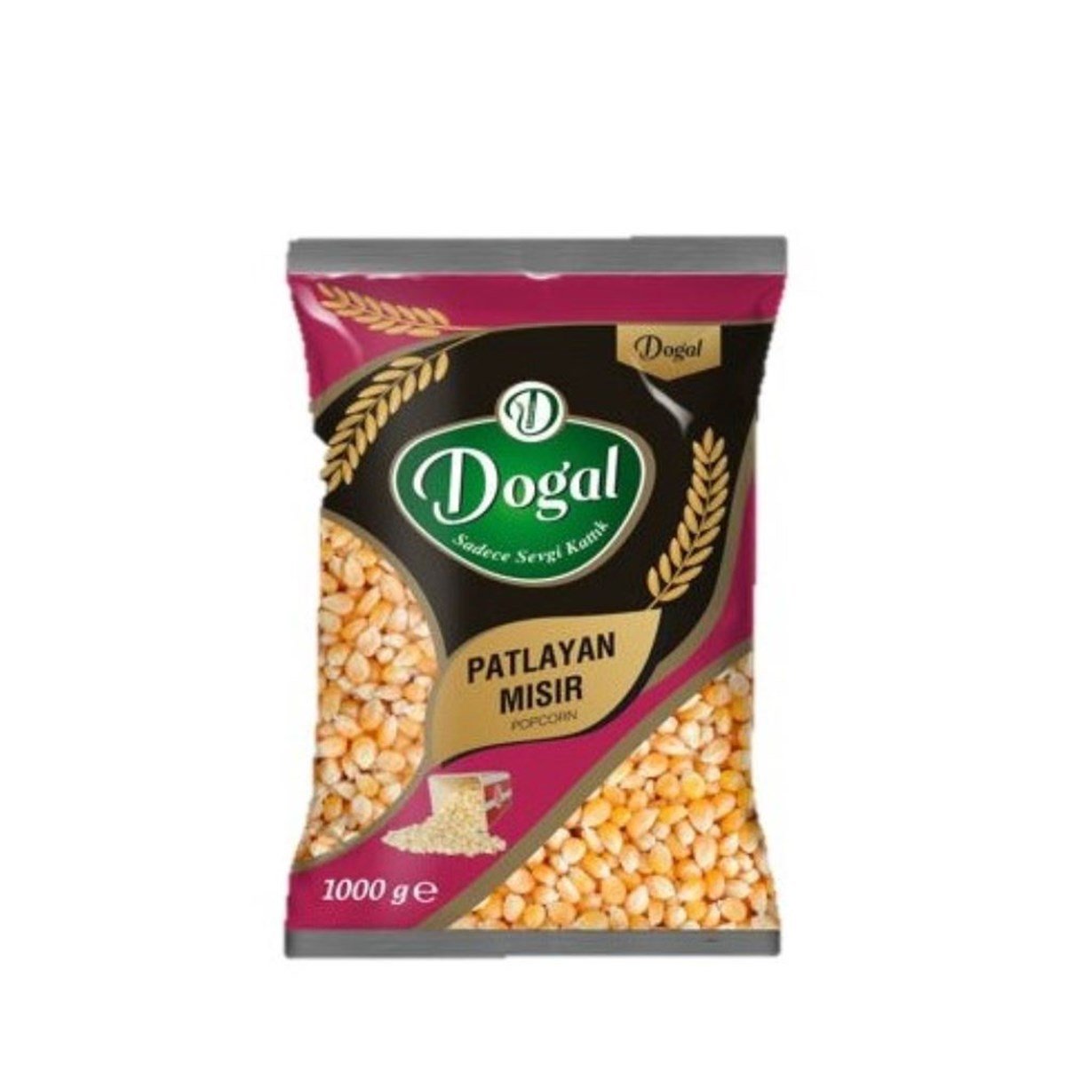 DOGAL PATLAYAN MISIR 1 KG*16