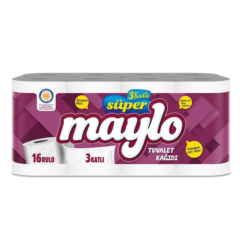 MAYLO SUPER TUVALET KAGIDI 16 LI*3