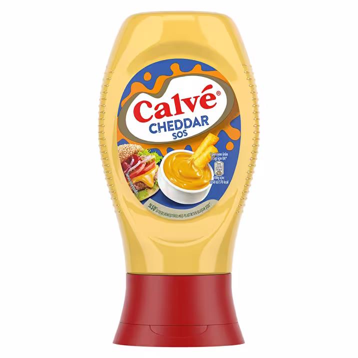 CALVE CHEDDAR SOS 240 GR KL:1*12