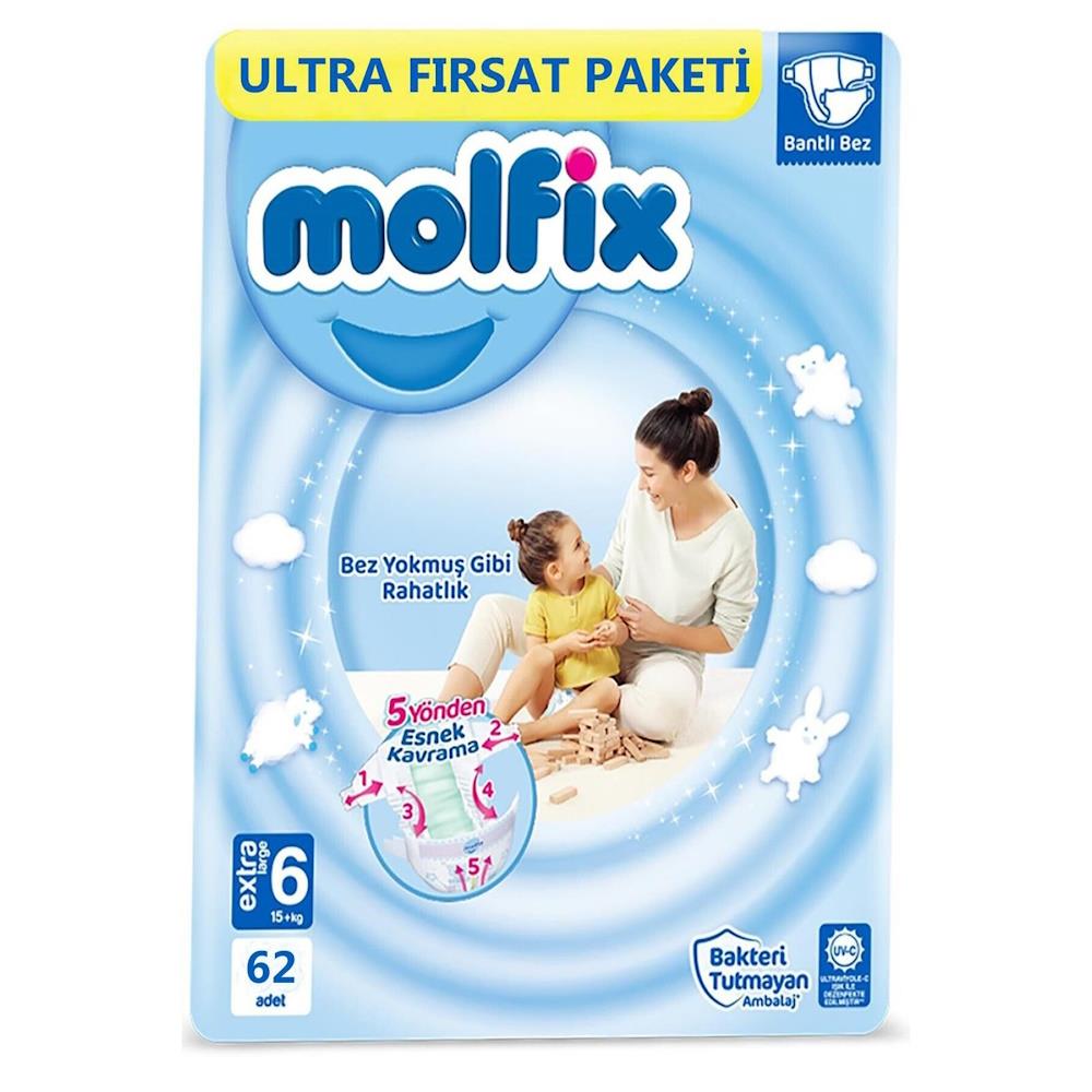 MOLFIX ULTRA FIRSAT PAKET EXTRA LARGE NO 6 62 LI 