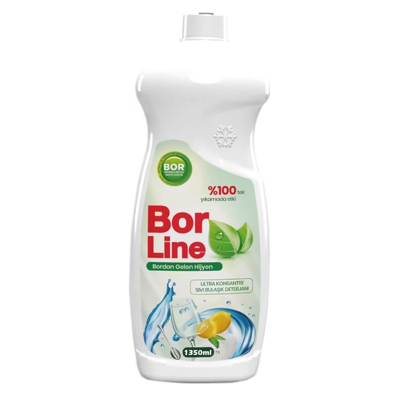 BORLINE 1350 ML SIVI BULASIK DETERJANI LIMON 1*9