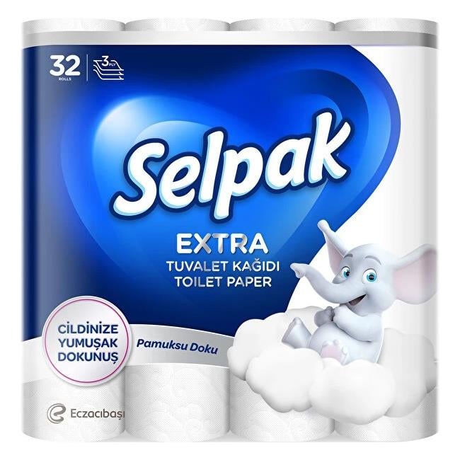SELPAK TUV.KAGIDI 32 LI EXTRA PAMUKLU 1*3