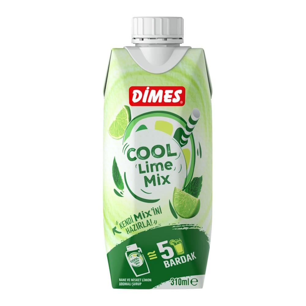 Dimes Cool Lime Mix 310ml Nane ve Misket Limon Aromalı Şurup