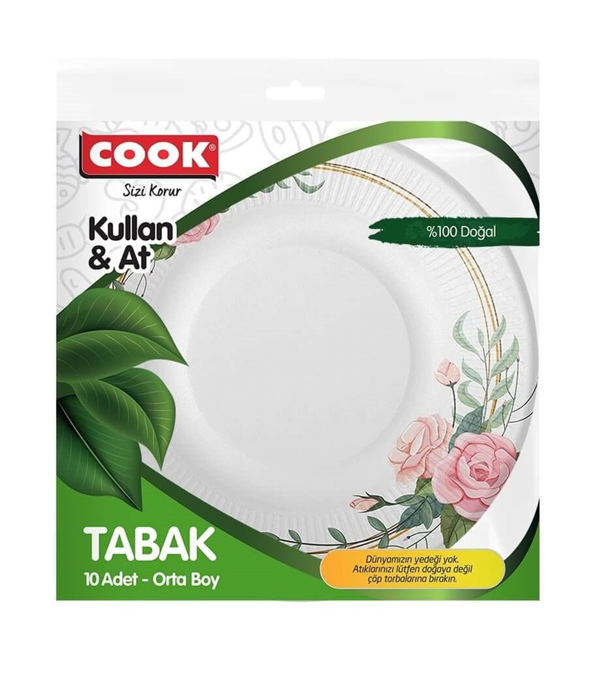 COOK KARTON BARDAK 10 LU ORTA 