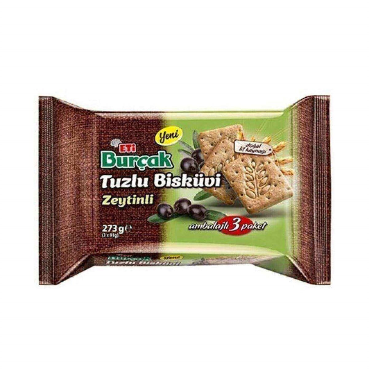 ETI BURÇAK TUZLU ZEYTINLI 273GR*16