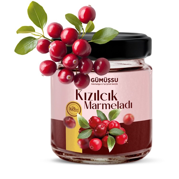 GUMUSSU 250 GR KIZILCI MARMELAT *12